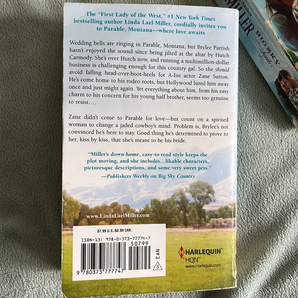 6 Linda Lael Miller “Big Sky” Western Romance Novels Set in Parable Montana. - Picture 10 of 14